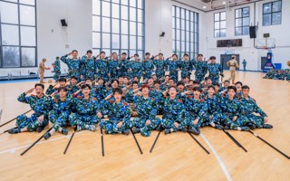 2026年国际足联世界杯2023级学生军训总结大会！